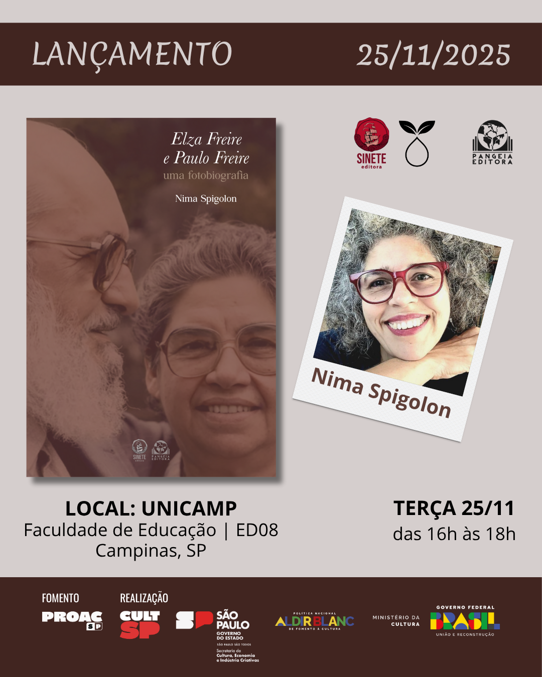 Editora Sinete | Semente e Editora Pangeia, 2025