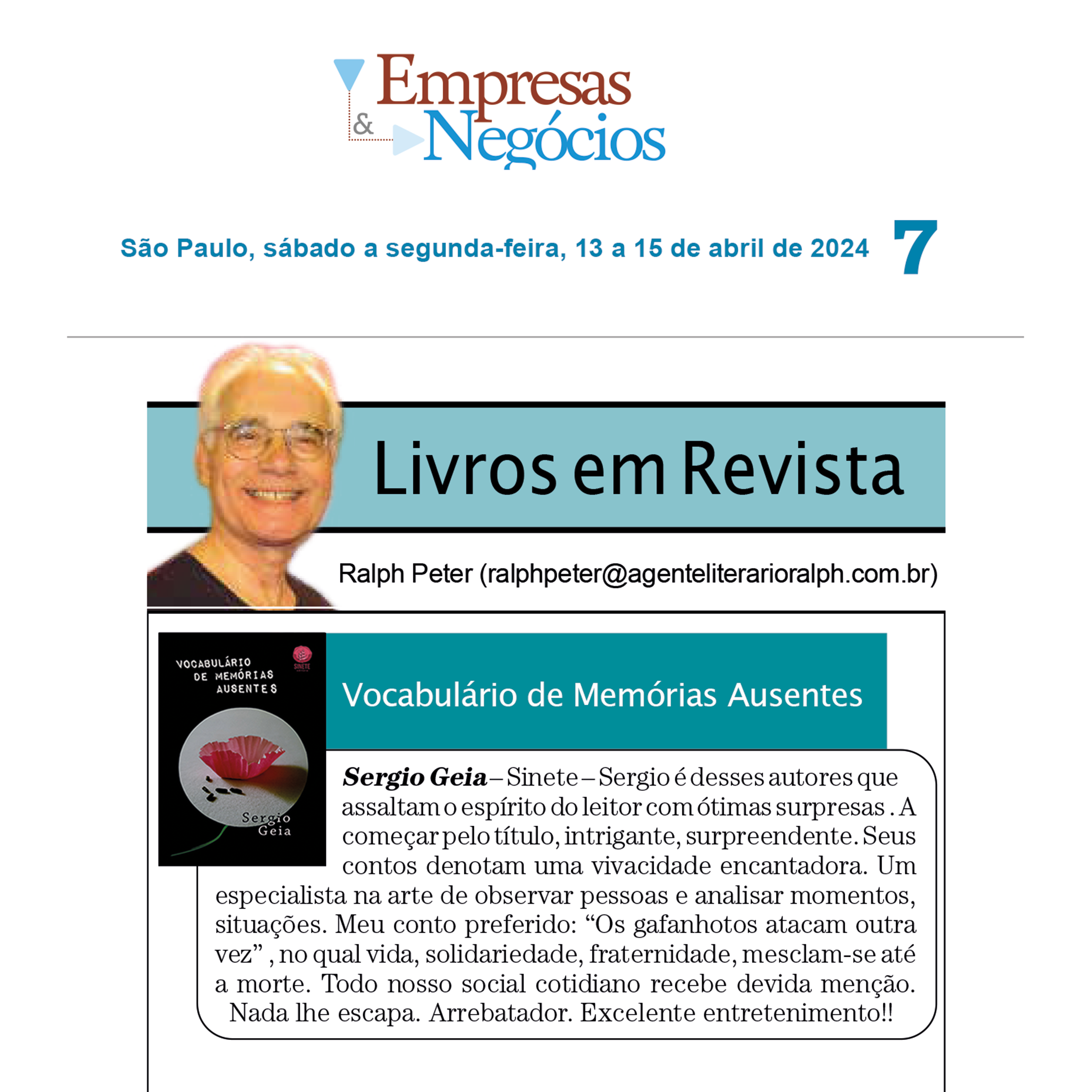 Conto | Editora Sinete, 2023